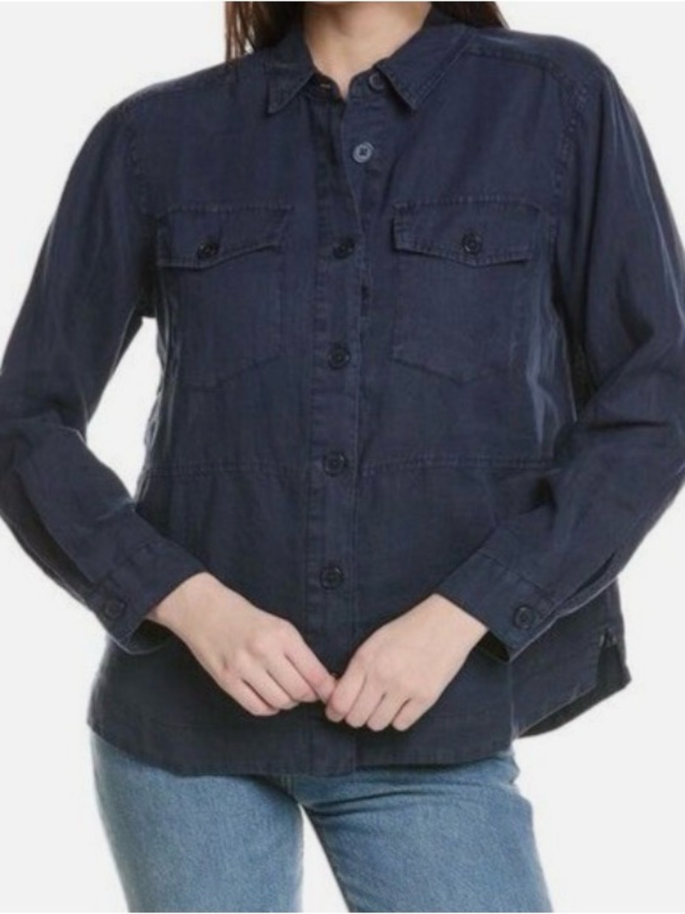 Michael Stars Slate Blue Lightweight Shirt